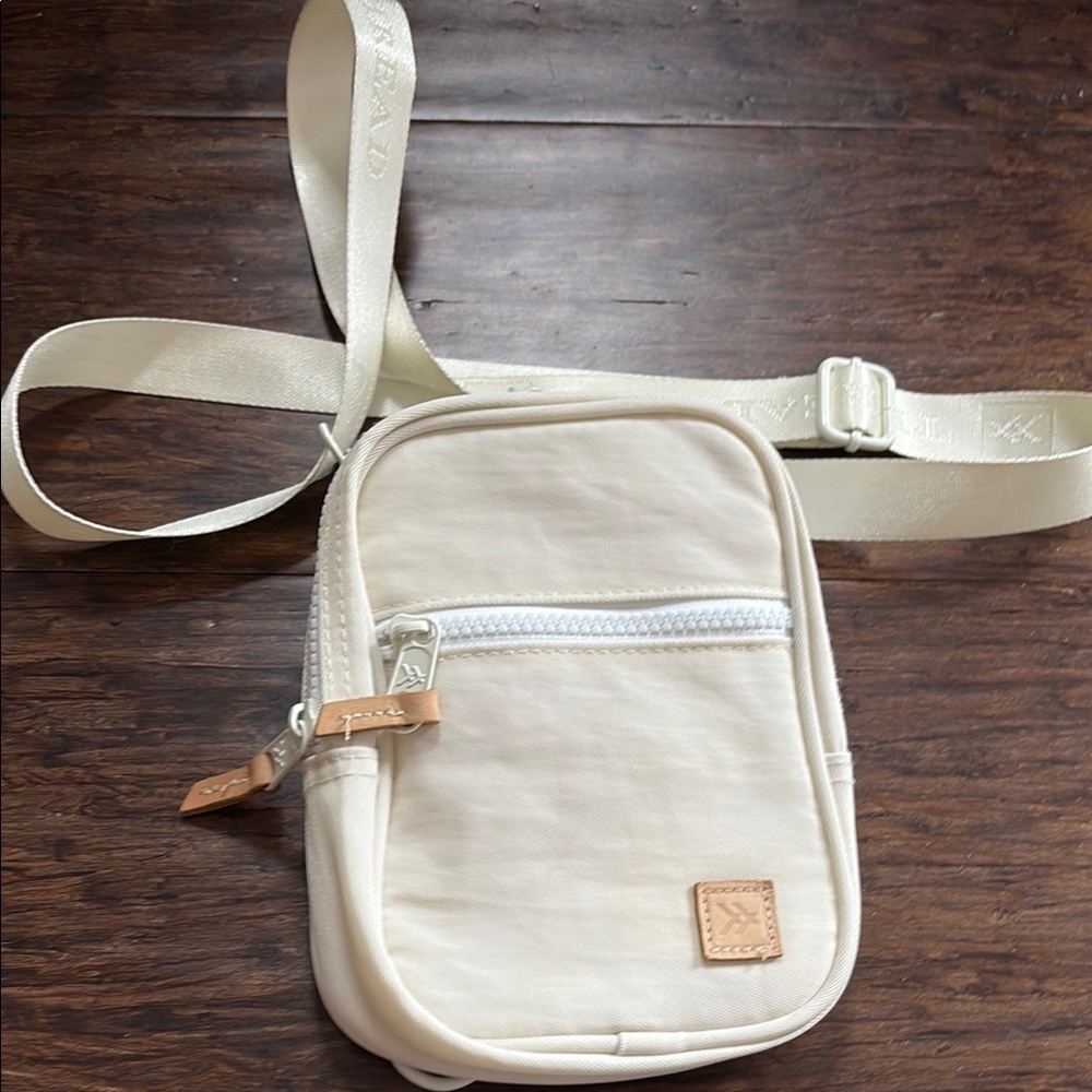 Thread & Supply Cream Belt Bag with Minimalist Design